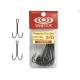 Ancore duble VANFOOK DW-42B Long Shank Premier nr.1/0, 8 buc/plic