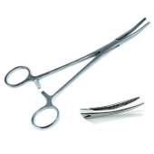 Penseta tip foarfeca curbata JAXON, inox,20cm