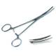 Penseta tip foarfeca curbata JAXON, inox, 18cm