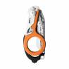 Foarfeca multifunctionala LEATHERMAN RAPTOR RESCUE BLACK-ORANGE cu teaca rigida 832793