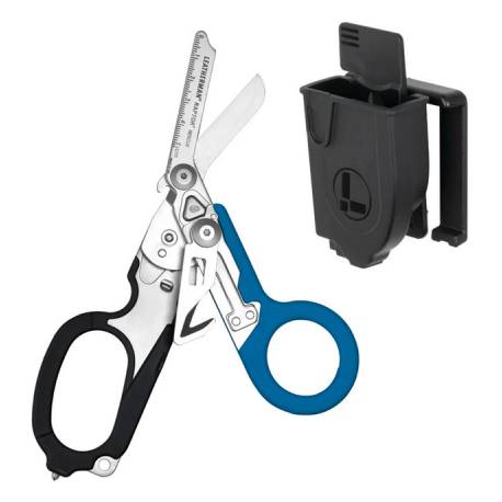 Foarfeca multifunctionala LEATHERMAN RAPTOR RESCUE BLACK-BLUE cu teaca rigida 833066