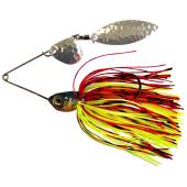 Spinnerbait BERTI Colorado/Salcie, Rosu/Negru/Chartreuse 11g