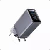 Incarcator retea ANKER Prime GaN PPS, 100W, 2x USB-C, 1x USB-A, Gri
