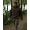 Jacheta KORDA Insulated Hooded Jacket Dark Olive S