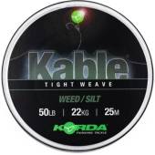 Fir KORDA LEADCORE TIGHT WEAVE Weed 50lbs, 7m