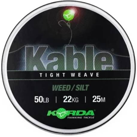 Fir KORDA LEADCORE TIGHT WEAVE Weed 50lbs, 7m