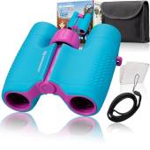 Binoclu BRESSER Junior 6x21, albastru