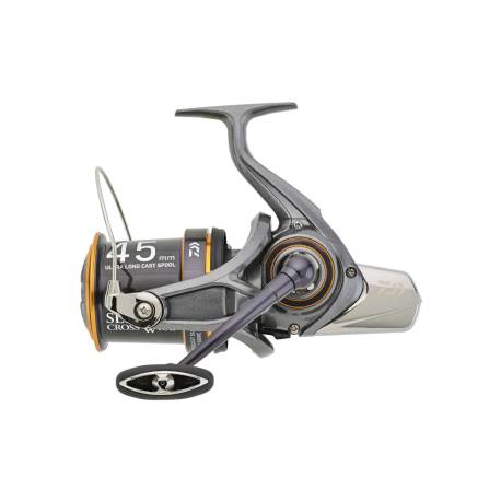 Mulineta DAIWA 24 CROSSCAST SURF 45SCW 5000C QD, 3 rulmenti, 300mx0.35mm, 4.9:1