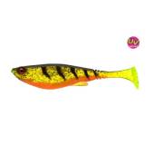 Naluca DAIWA Prorex Belly Shad 11cm, Ghost Firetiger, 4 buc/plic