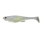 Naluca DAIWA Prorex Belly Shad 11cm, White Ghost, 4 buc/plic
