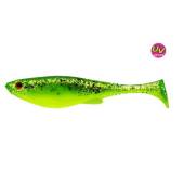Naluca DAIWA Prorex Belly Shad 6cm, Chartreuse Shocker, 4 buc/plic