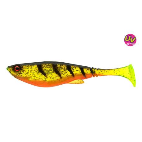 Naluca DAIWA Prorex Belly Shad 6cm, Ghost Firetiger, 4 buc/plic