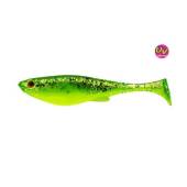 Naluca DAIWA Prorex Belly Shad 8.5cm, Chartreuse Shocker, 4 buc/plic