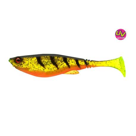 Naluca DAIWA Prorex Belly Shad 8.5cm, Ghost Firetiger, 4 buc/plic
