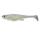 Naluca DAIWA Prorex Belly Shad 8.5cm, White Ghost, 4 buc/plic
