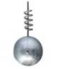 Cap jig DAIWA PROREX ROUND SCREW-IN HEADS LEAD FREE 7g, 3 buc/plic