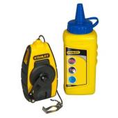 Set sfoara de trasare STANLEY STHT0-47244, 9m, + creta albastra, blister