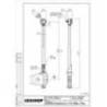 Cheie dinamometrica GEDORE R68900300, 578mm, 1/2", 60 - 300 Nm