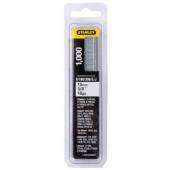 Cuie din otel galvanizat STANLEY 1-SWK-BN0625T, 15mm, 1000 buc tip E/J/8/180/3000, blister