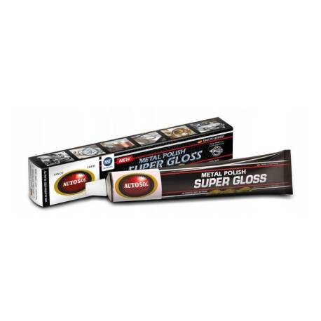 Pasta de polisat AUTOSOL Metal Polish Super Gloss pentru metal, plastic si fibra de sticla, 75ml