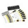 Set de surubelnite STANLEY STHT0-62143, biti si tubulare, tija din otel de inalta calitate, maner moale, include suport, 57