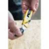 Cutter bimaterial STANLEY STHT10266-0 cu blocare prin glisare, 175mm, + 3 lame segmentate 18mm