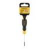 Surubelnita STANLEY STHT16161-0 Cushion Grip cu varf cruce Pozidrive PZ0, tija 60mm, PZ0x60