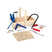 Set traforaj in cutie de dulgher PEBARO 430, 20 de piese