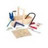 Set traforaj in cutie de dulgher PEBARO 430, 20 de piese