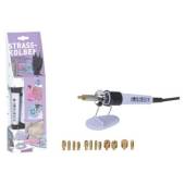 Set pentru aplicare strasuri PEBARO 0250, 12 varfuri