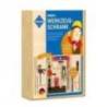 Set profesional pentru lucrul cu lemnul PEBARO 412, ambalat in cutie de lemn