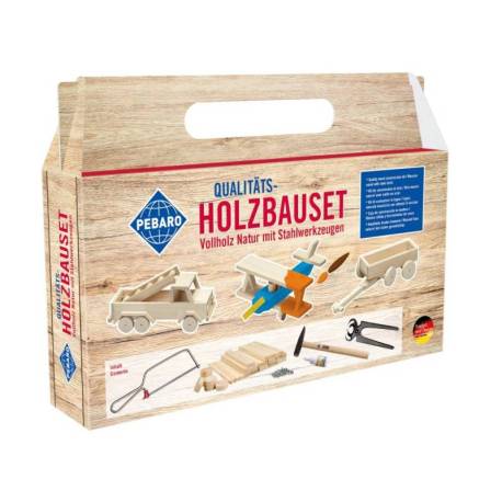 Set creativ din lemn PEBARO 465 + unelte