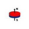 Set 10 magneti neodim disc PEBARO 20927, N48, dimensiuni 6x2mm