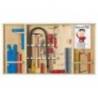 Set traforaj in cutie de lemn PEBARO 407, 18 piese