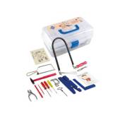 Set traforaj in cutie de transport PEBARO 640, 16 piese