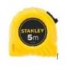 Ruleta clasica STANLEY 5m, protectie Tylon, tru-zero, 5m x 19mm, blister