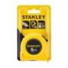 Ruleta clasica STANLEY 5m, protectie Tylon, tru-zero, 5m x 19mm, blister
