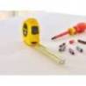 Ruleta clasica STANLEY 5m, protectie Tylon, tru-zero, 5m x 19mm, blister