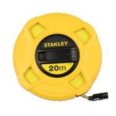 Ruleta inchisa STANLEY 0-34-296 cu banda de fibra de sticla 20m, tru-zero