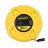 Ruleta inchisa STANLEY 0-34-296 cu banda de fibra de sticla 20m, tru-zero