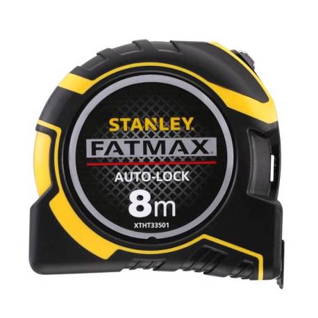 Ruleta autolock STANLEY XTHT0-33501 Fatmax 8m, Mylar®, BladeArmor, magnet fix, 8m x 32mm + un carlig detasabil, blister