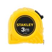 Ruleta clasica STANLEY 0-30-487, 3m, protectie Tylon, tru-zero