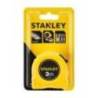 Ruleta clasica STANLEY 0-30-487, 3m, protectie Tylon, tru-zero