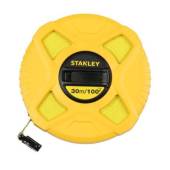 Ruleta inchisa STANLEY 0-34-262, cu banda de fibra de sticla 30m, tru-zero