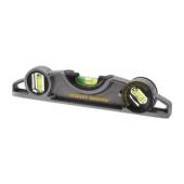 Nivela magnetica FatMax Pro STANLEY 0-43-609, aluminiu, 25cm, 3 fiole