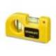Nivela magnetica de buzunar STANLEY 0-42-130, 8.7cm, 2 fiole