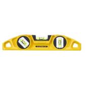 Nivela magnetica STANLEY 0-43-603 FatMax Torpedo din aluminiu, 23cm, 3 fiole