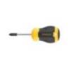 Surubelnita scurta STANLEY STHT16157-0 Stubby Cushion Grip cu varf cruce PH2, tija 45mm, PH2x45