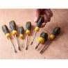 Surubelnita STANLEY STHT16155-0 Cushion Grip cu varf cruce PH1, tija 75mm, PH1x75
