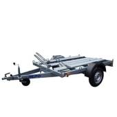 Remorcă mono ax REPO Moto HECA, bena 2125x1500mm, max. 750kg